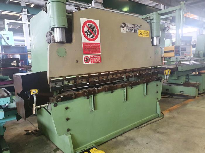 Usato PRESSA PIEGATRICE IDRAULICA GASPARINI POA 60 CNC