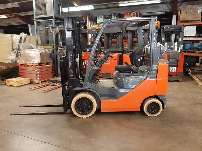 Used 2015 Toyota 8FGCU25 – 5000 lb. Forklift