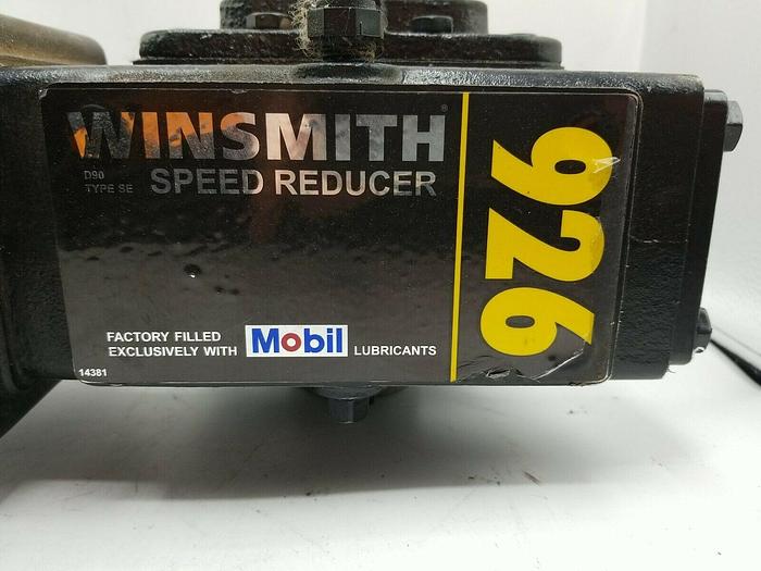 Used Lesson C42D28FK1C. Winsmith Speed Reducer 926 D90 TYPE SE