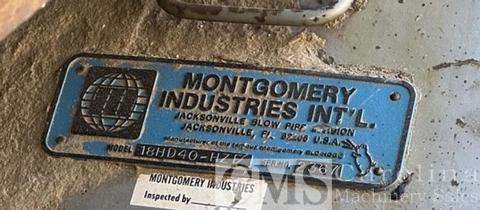 Used Montgomery ER18HD Blo-Hog Horizontal Wood Grinder