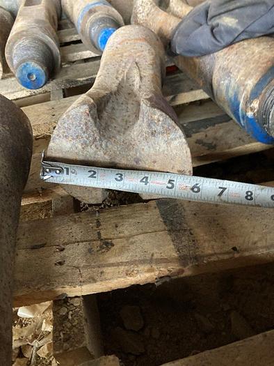 Used 5-5/8” diameter x approx.. 12-1/2” length Cable Tool Drilling Chisel Bit