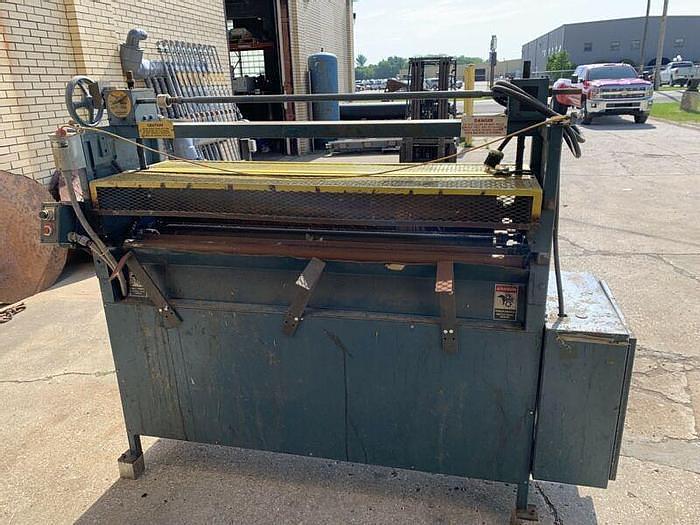 Used Union Tool Co Nip Roller Series #15 54” Rotary Nip Roller Coater 54”Applicator