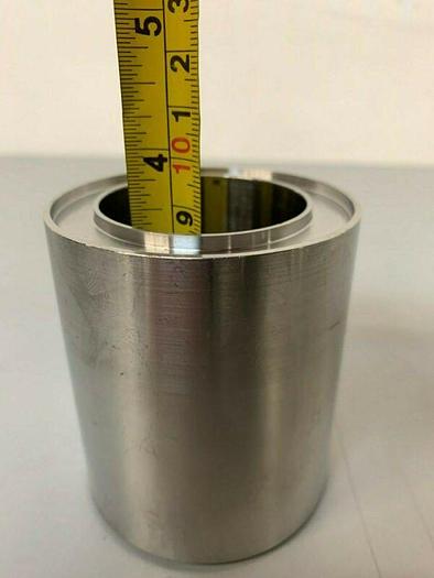 Used Cuno Stainless Steel Filter 3" D x 3.5" H Spacer w/ Gaskets