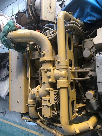 Used Caterpillar C 175 engine with Kato generators Very low working hours.