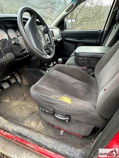 Used 2003 Dodge RAM 3500 HEAVY DUTY CHASSIS CAB Flatbed Crew Cab Flatbed Truck - Martin Flatbed / Platform Body