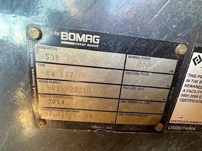Used 2014 BOMAG BW177