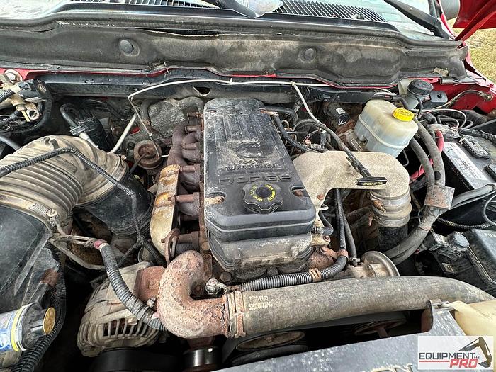 Used 2003 Dodge RAM 3500 HEAVY DUTY CHASSIS CAB Flatbed Crew Cab Flatbed Truck - Martin Flatbed / Platform Body