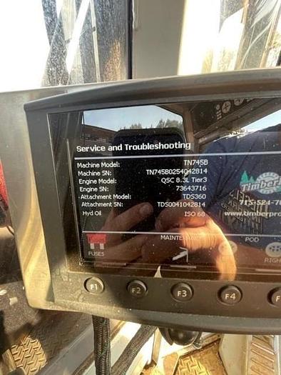 Used 2012 TIMBERPRO TN745B