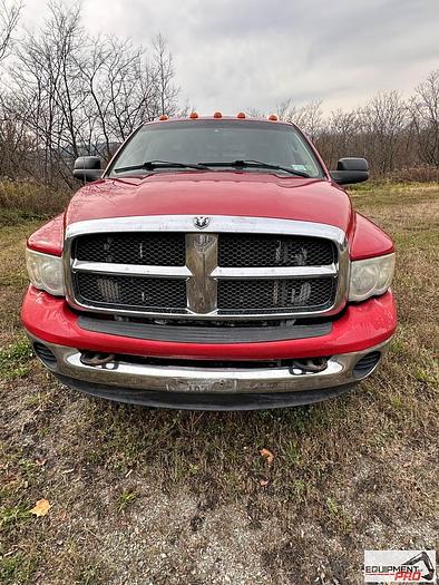 Used 2003 Dodge RAM 3500 HEAVY DUTY CHASSIS CAB Flatbed Crew Cab Flatbed Truck - Martin Flatbed / Platform Body