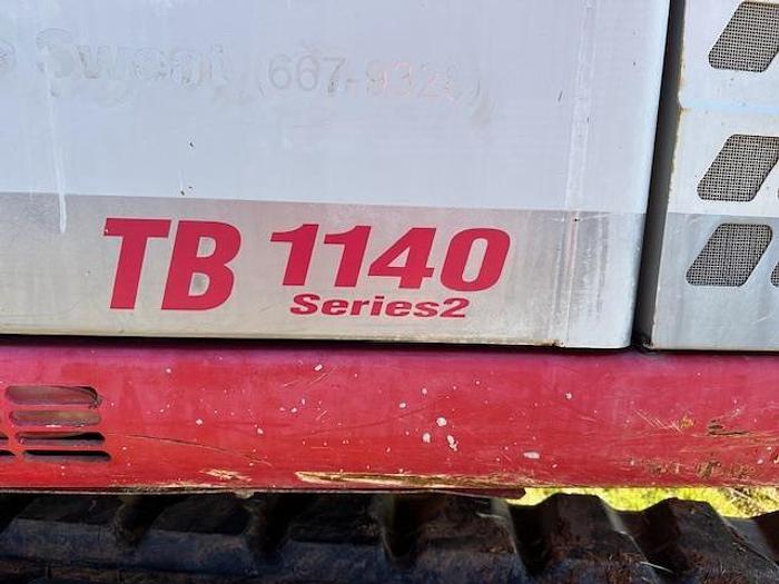 Used 2016 TAKEUCHI TB1140