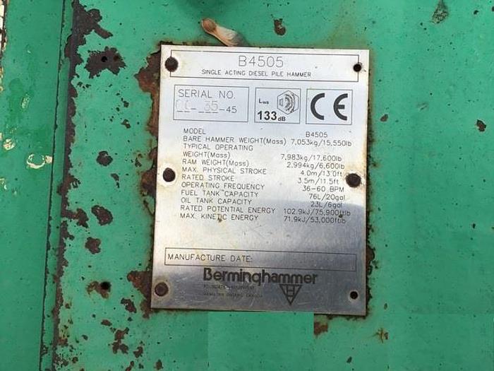 Used BERMINGHAMMER B4505
