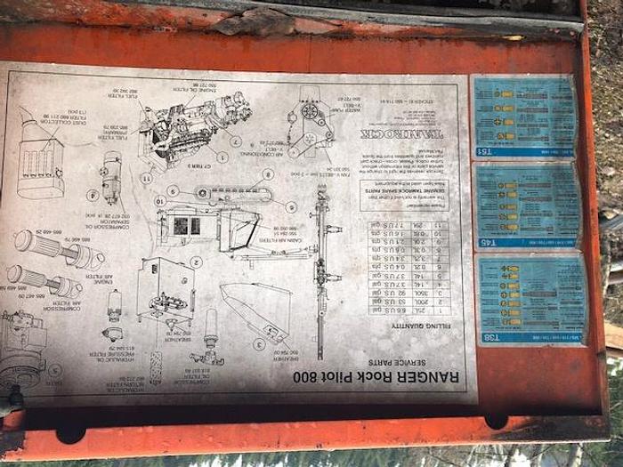 Used Tamrock 800 Rock Pilot Blast Hole Drill