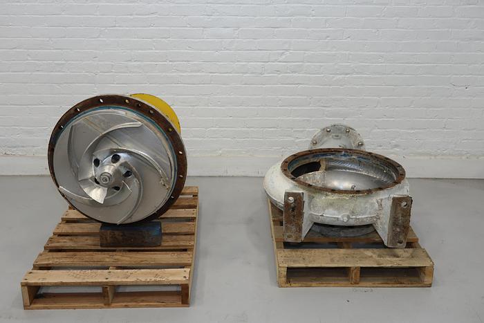 Used Ahlstrom APT53-8 Pump, Stainless Steel Casing #43798