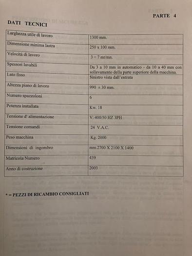 Used Quaranta Glass Washing/Drying Machine