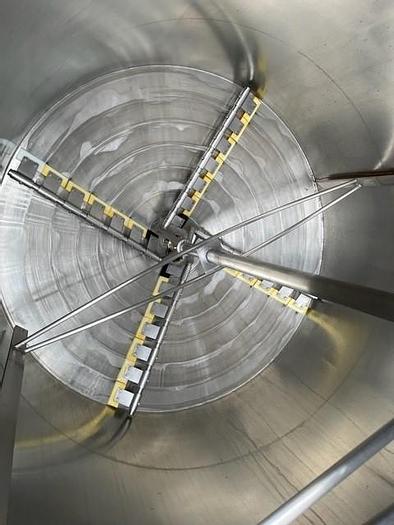 Used 850 Gallon Stainless Steel Jacketed Mix Tank