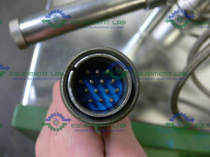 Used Braun 880 141/0 13.7L 1.3 bar 124C Schott Gerate Glass Bio Reactor + .75kW Motor