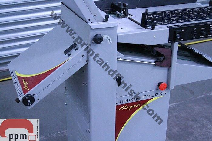 Used Morgana Junior Folder with Perforation Unit