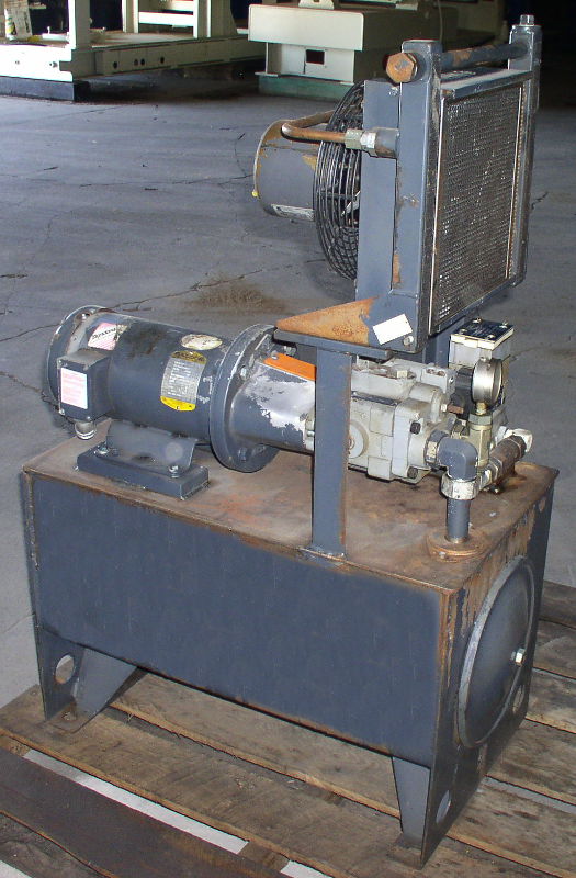 Used 3HP Continental Hydraulic Unit; 9.55 GPM; 3500 psi