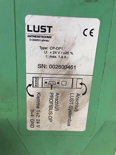 Used LUST CP-DP1 Profibus Interface Module