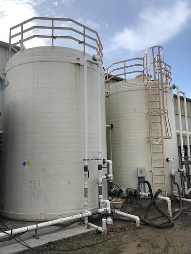 2003 DEI Systems 12,300 Gallon Fiberglass Storage Tanks
