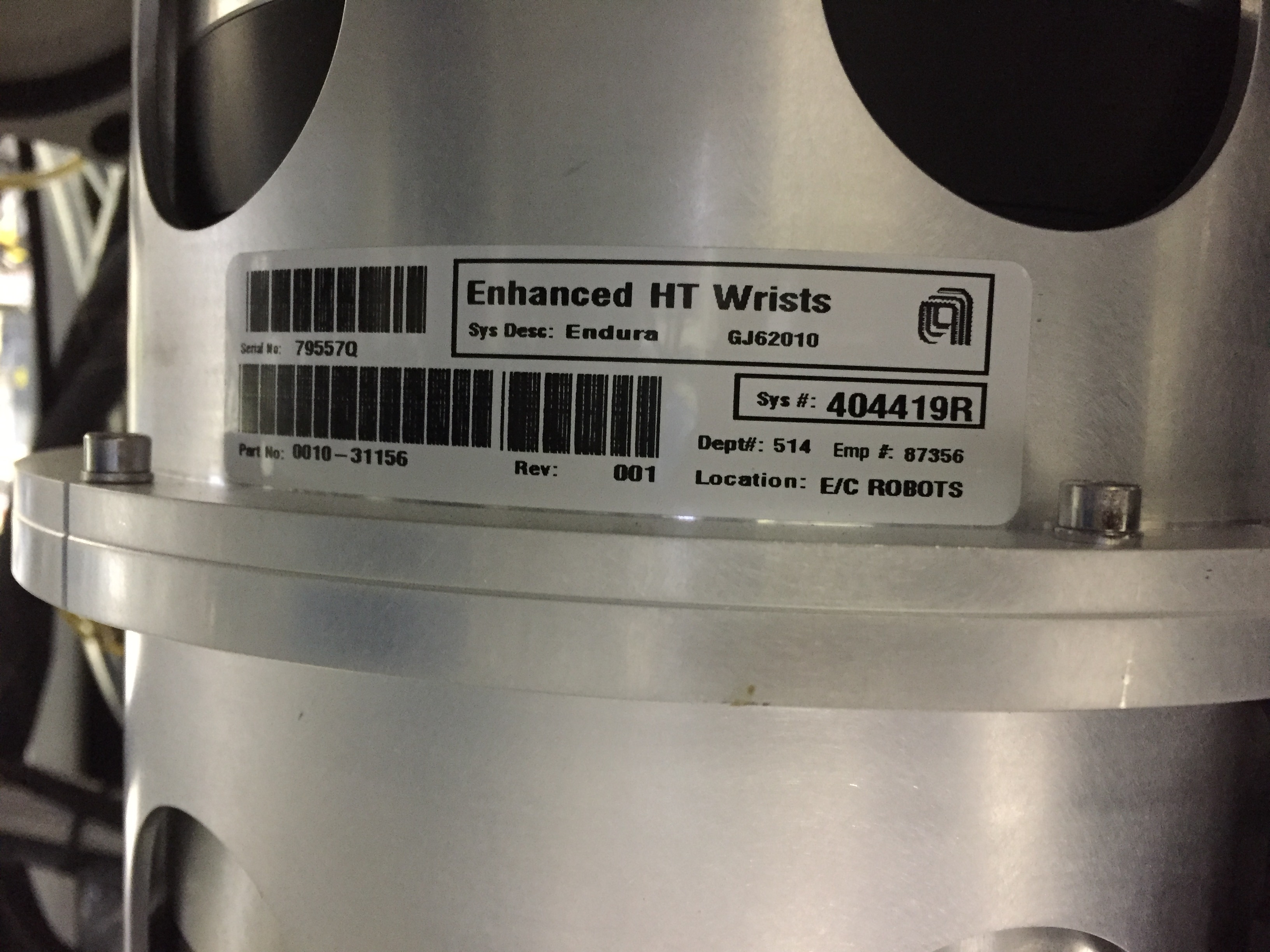 Used 2002 AMAT ENDURA CL