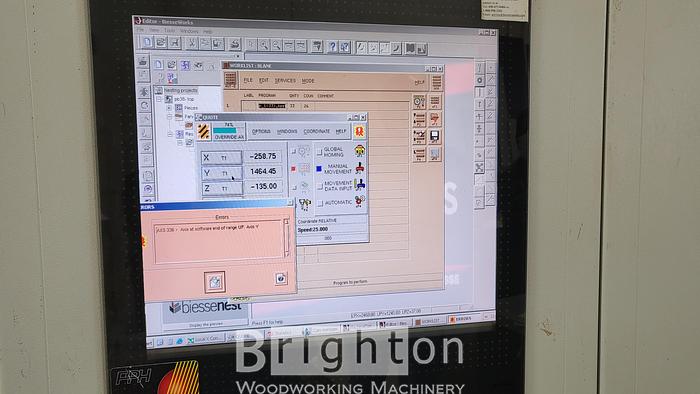 Used 2006 Biesse Rover B 4.40 used flat table cnc #BM2289