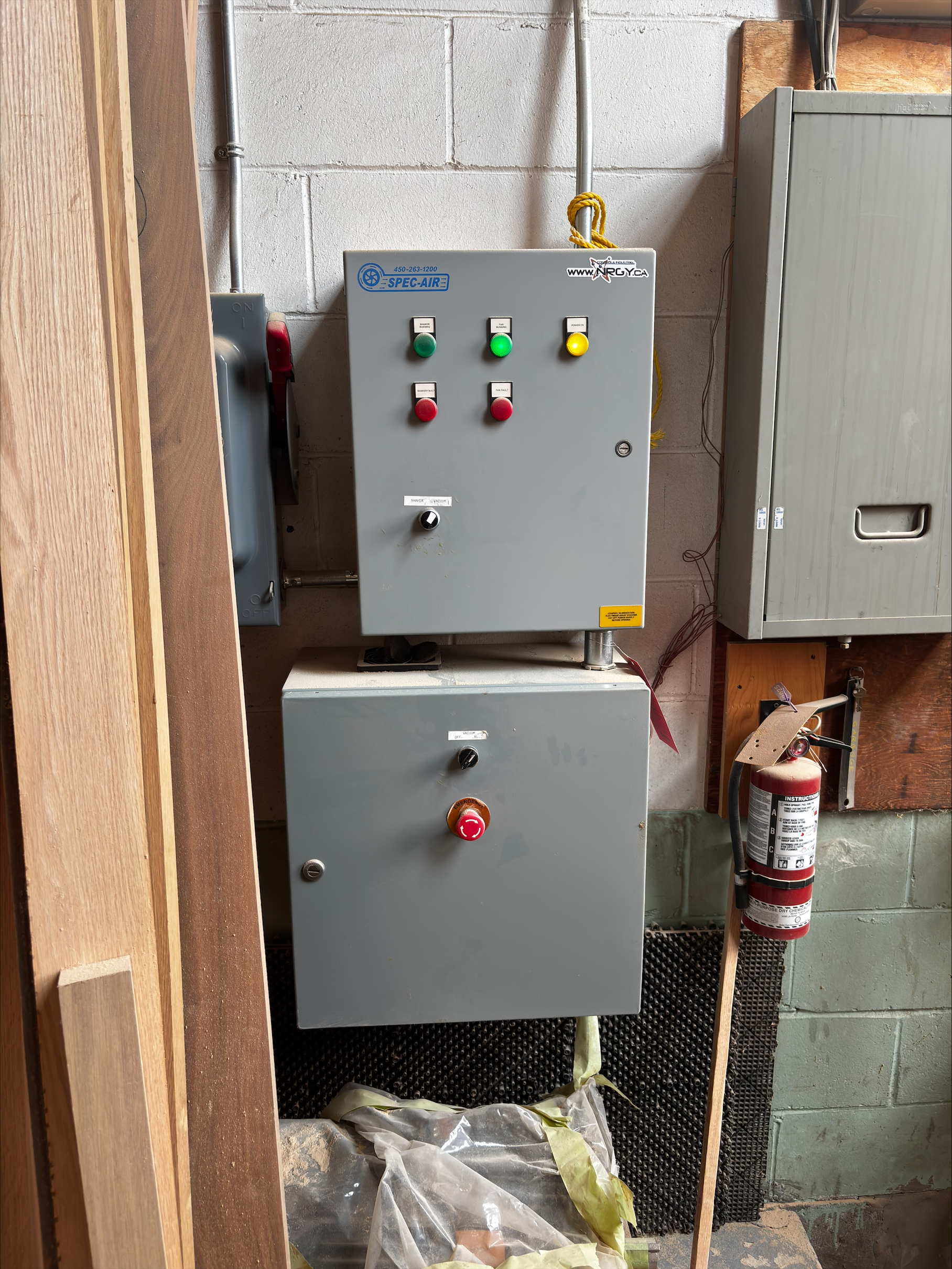 Used Spec-Air DOC 20HP Indoor Dust Collector