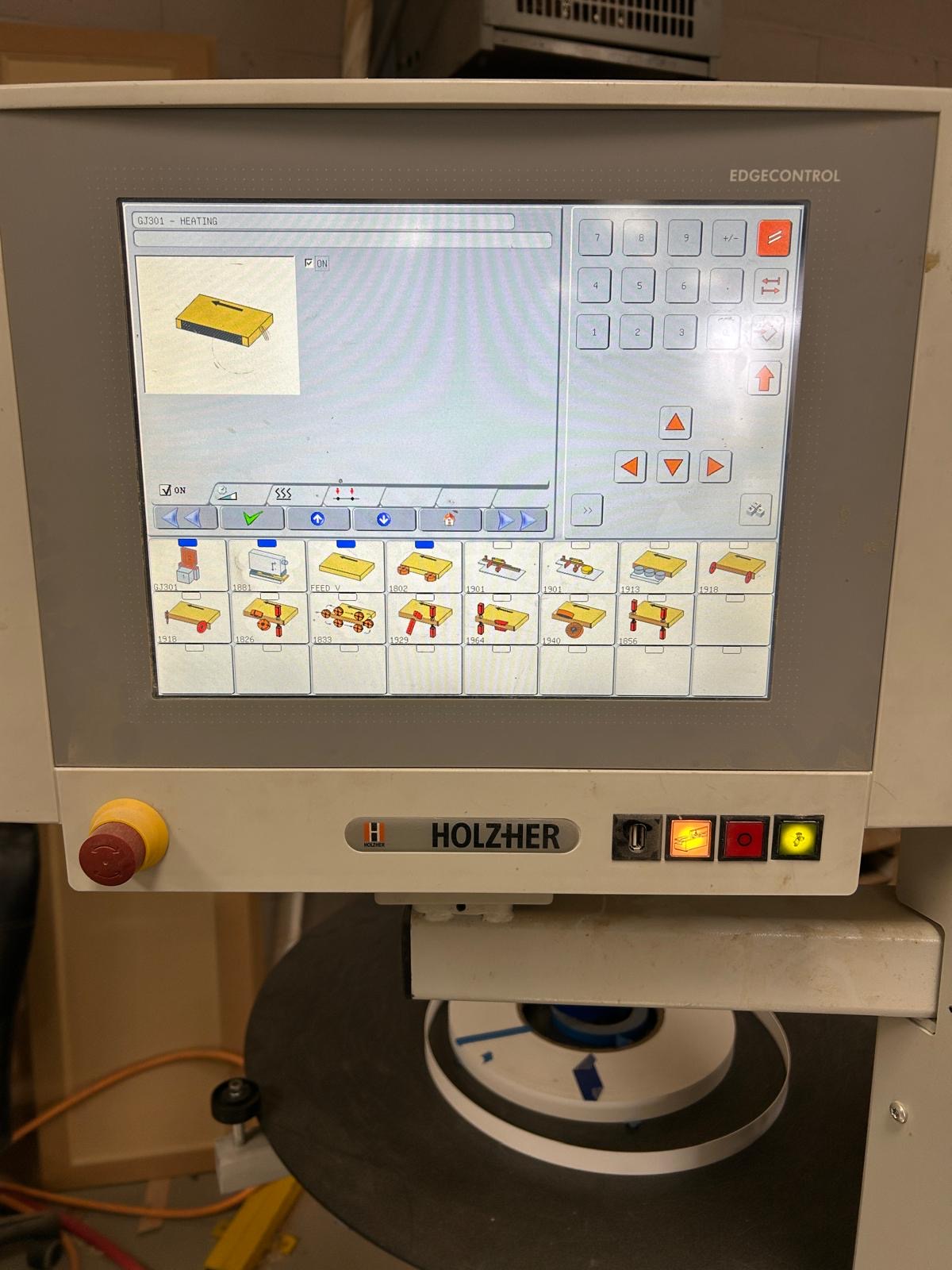 Used 2015 Holzher Sprint 1329 KAM 15 V2 Edgebander