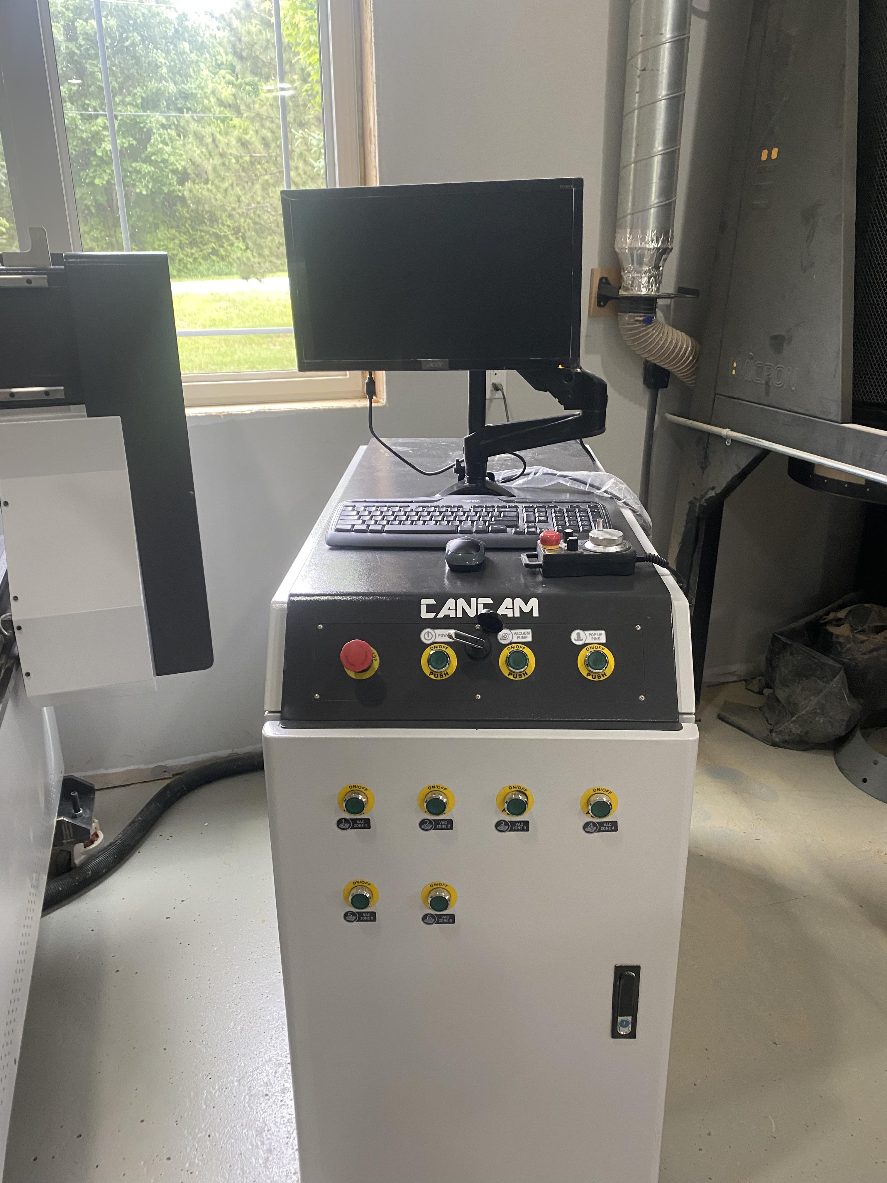 Used 2021 CanCam C2-510-M 3-Axis Flat Table CNC