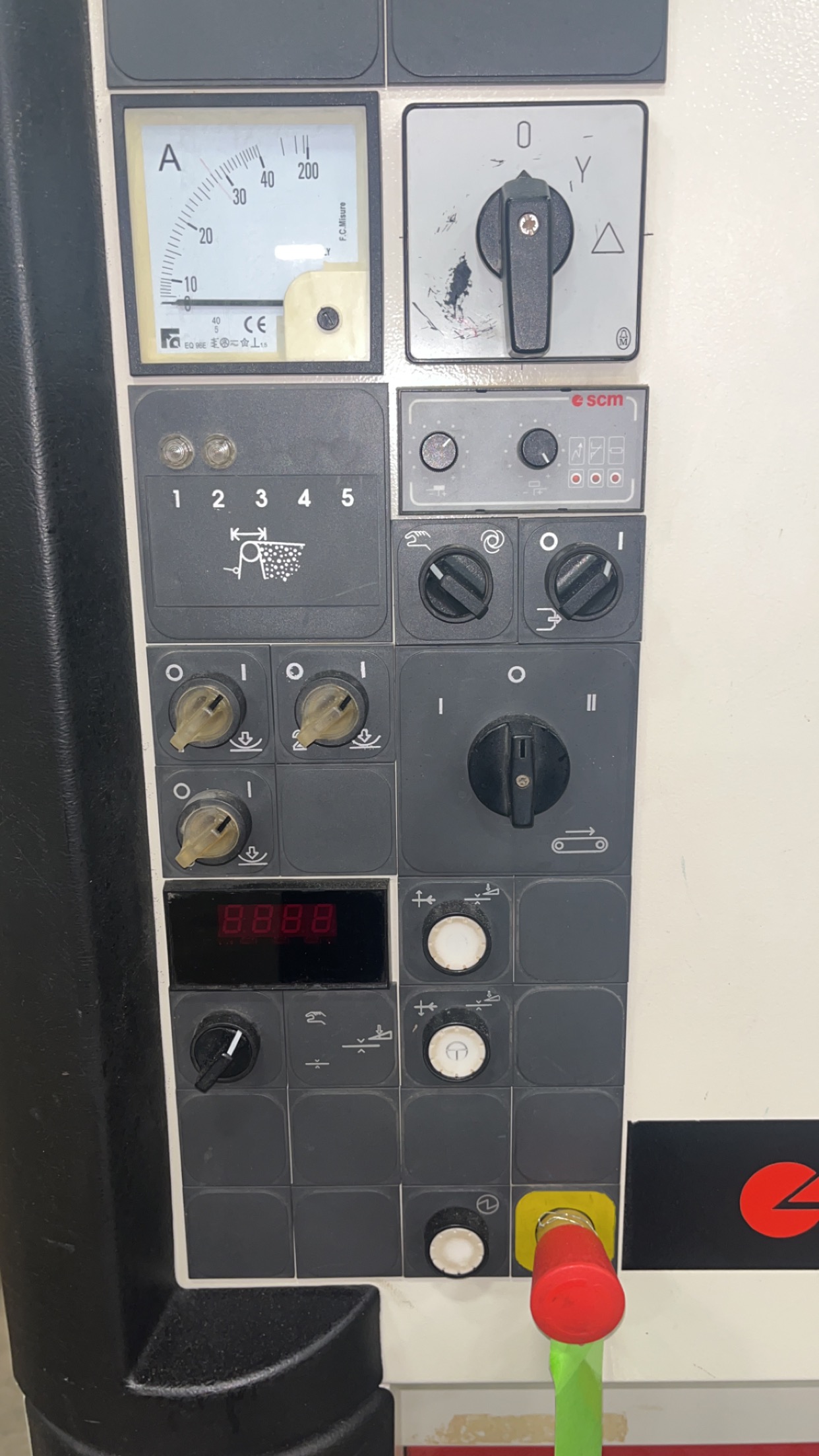 Used 2003 SCM Sandya 5  - 43'' 2 Head Automatic Wide Belt Sander