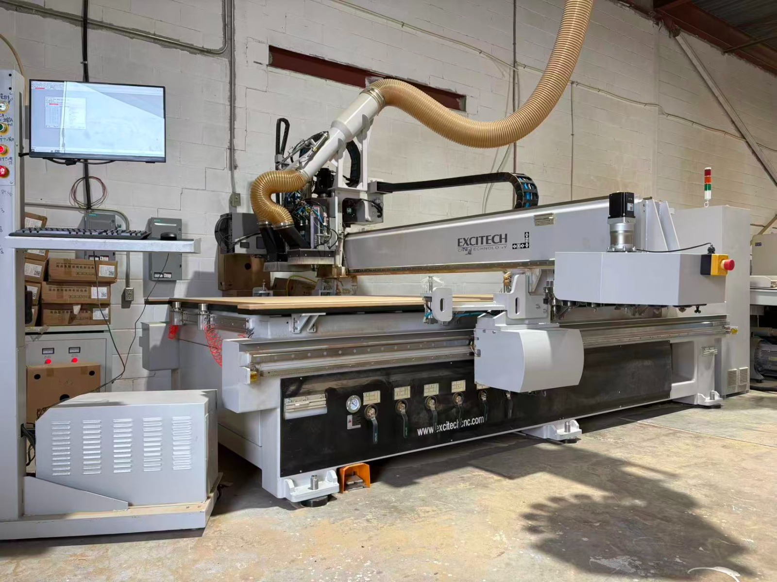 Used 2023 Excitech E4‑1530D CNC Router 5' x 10'