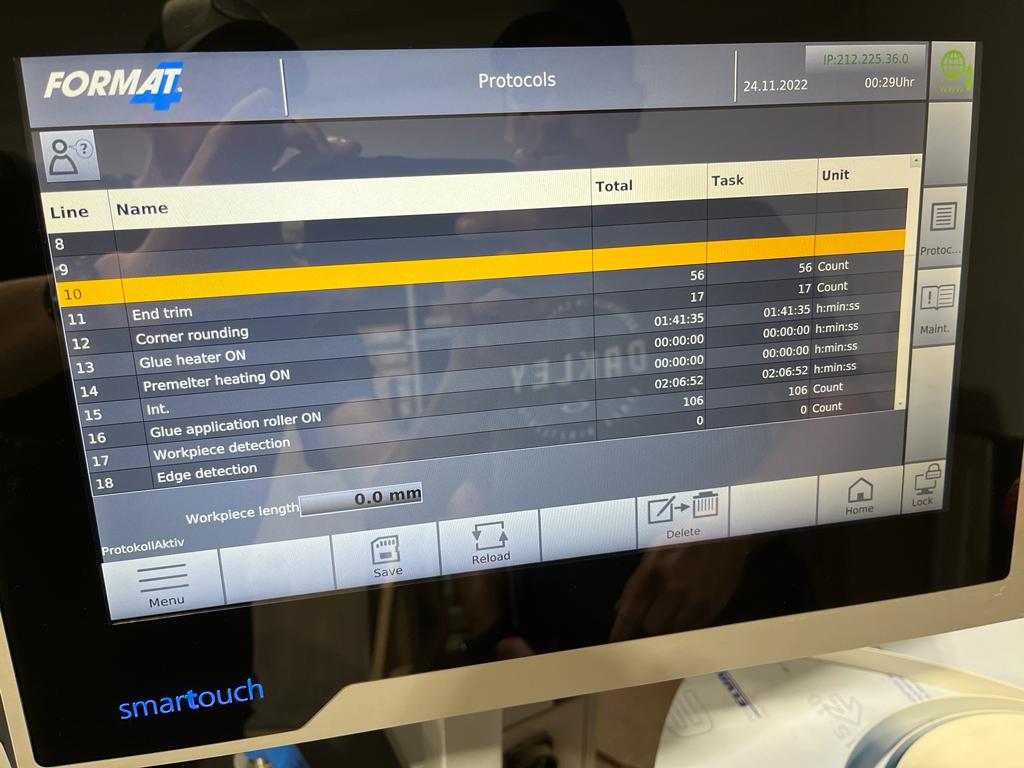 Used Felder Format 4 Tempora F400