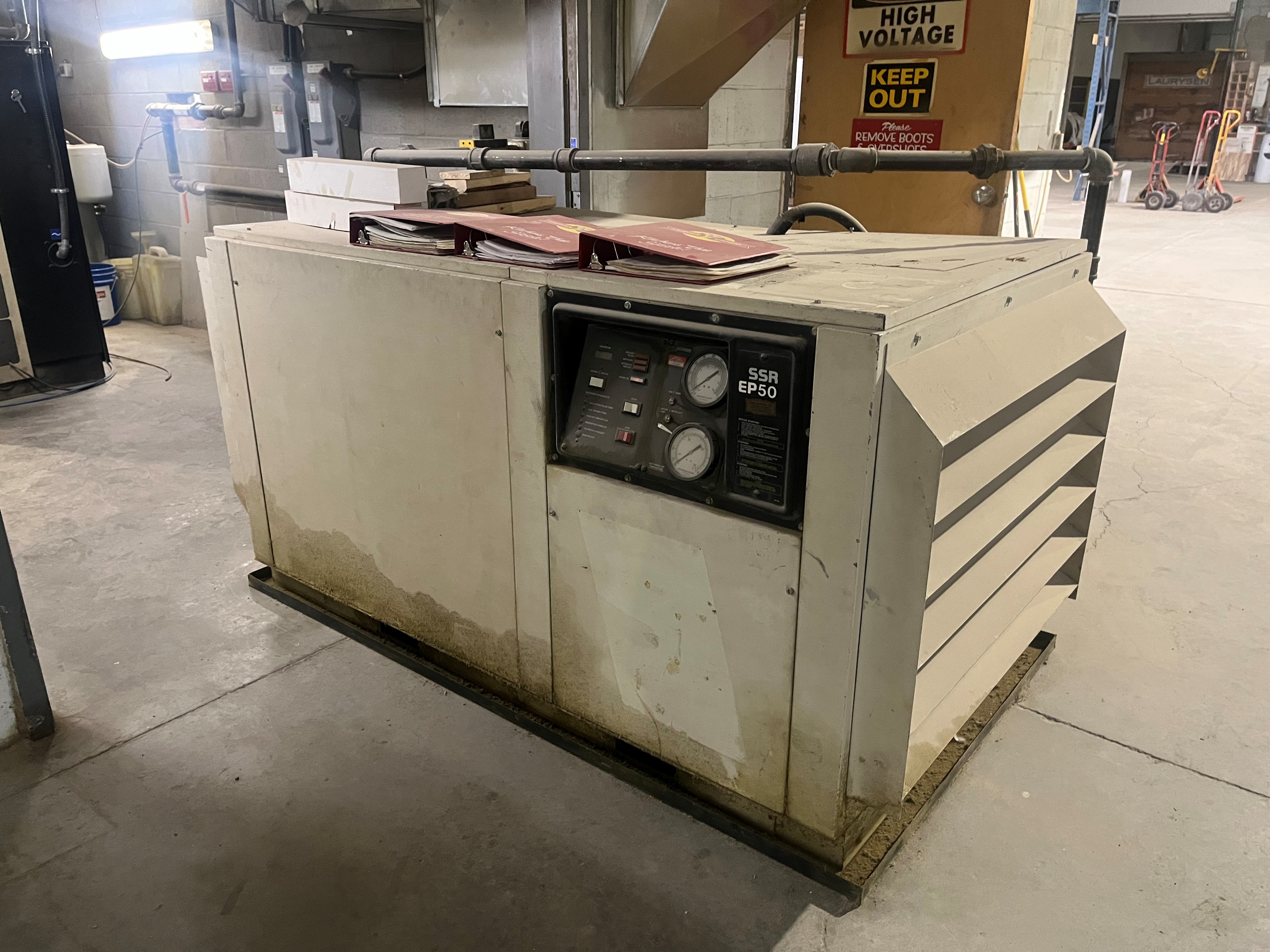 Used Ingersoll-Rand EP50 Rotary Screw Air Compressor