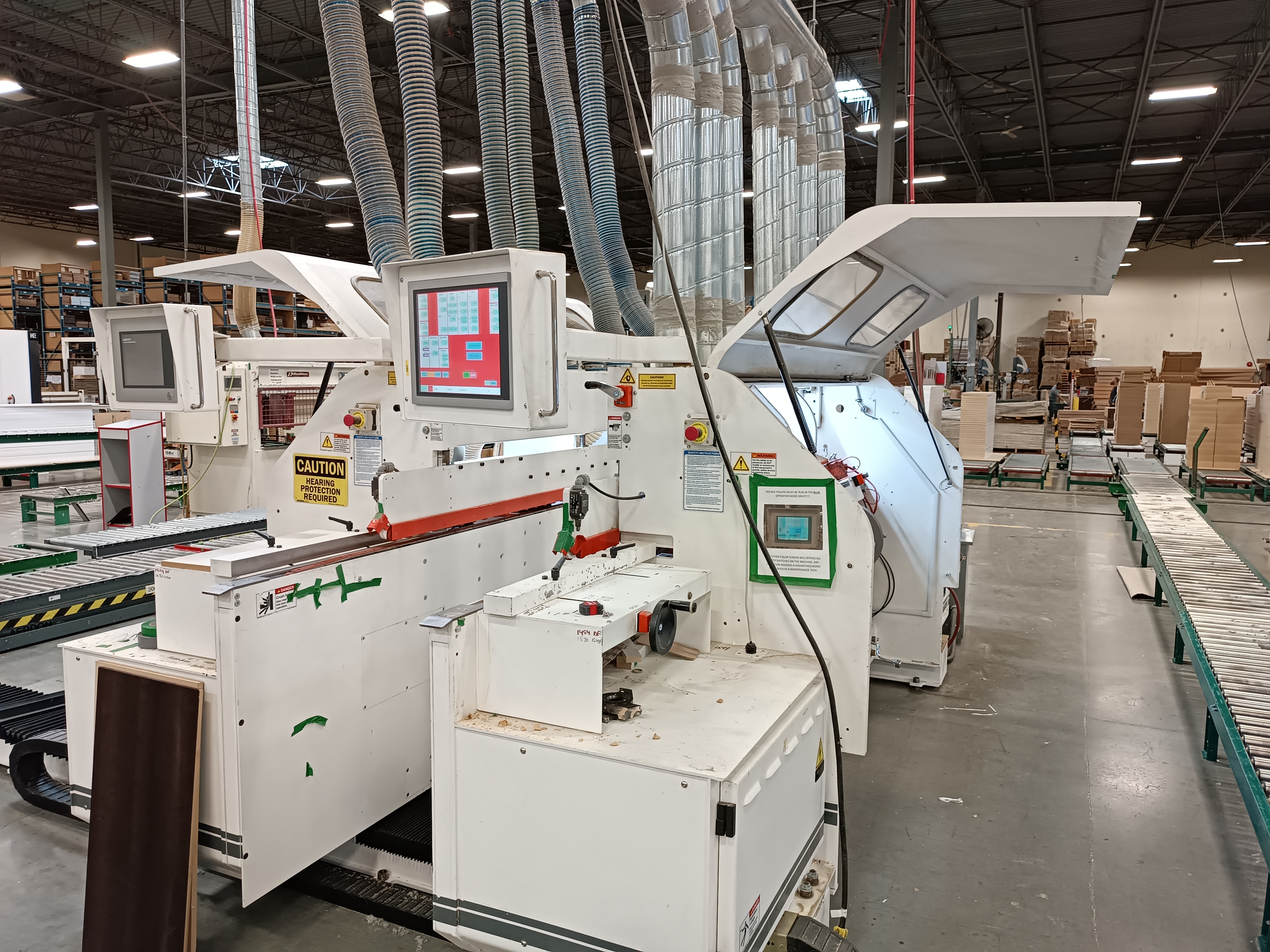Used 2019 Voorwood  L217NH double sided edge foiler