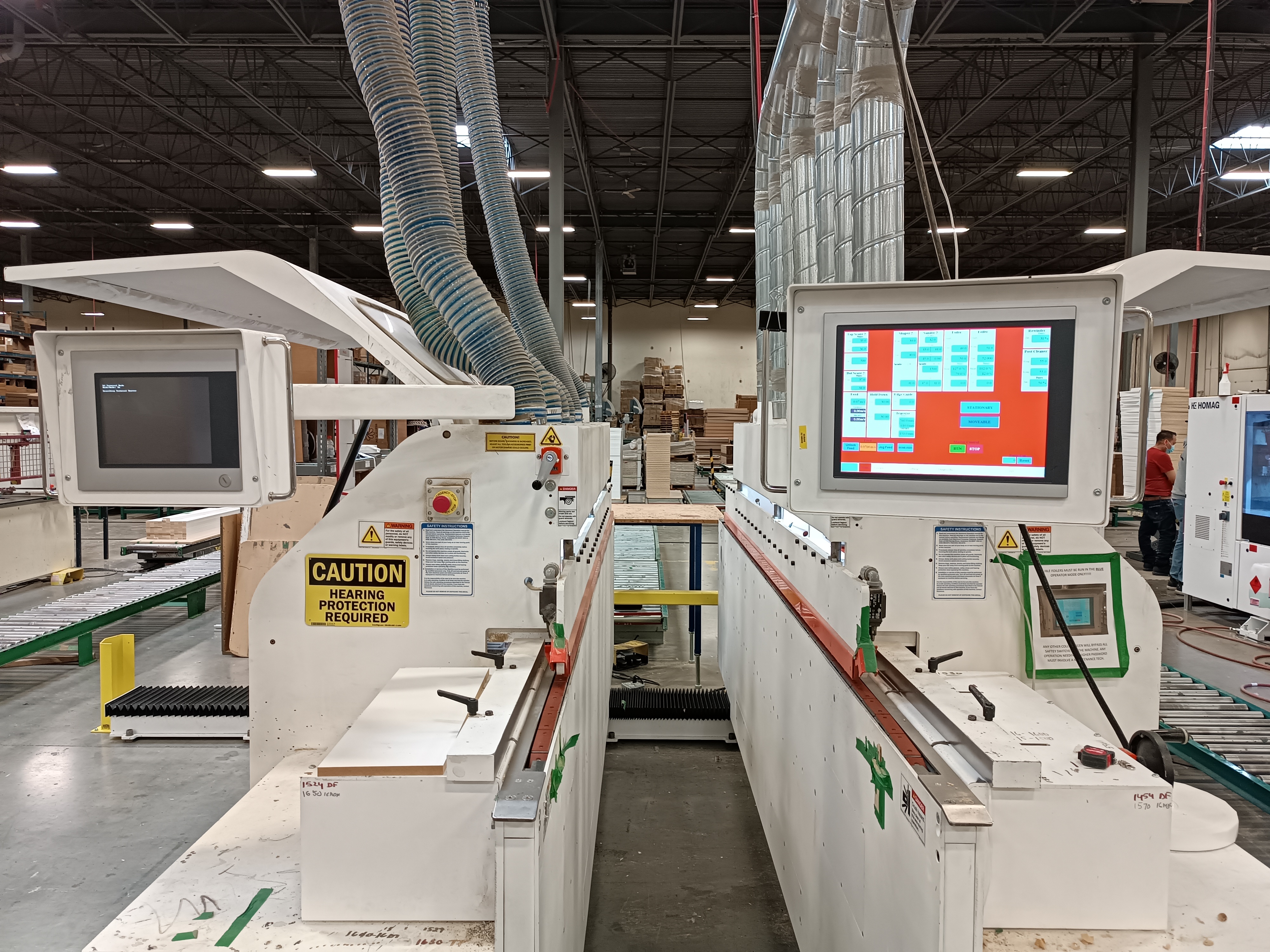 Used 2019 Voorwood  L217NH double sided edge foiler