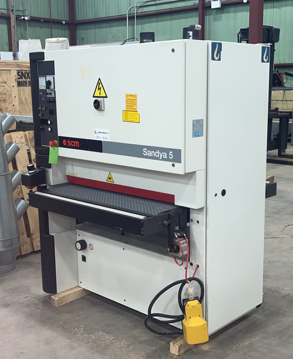 Used 2003 SCM Sandya 5  - 43'' 2 Head Automatic Wide Belt Sander