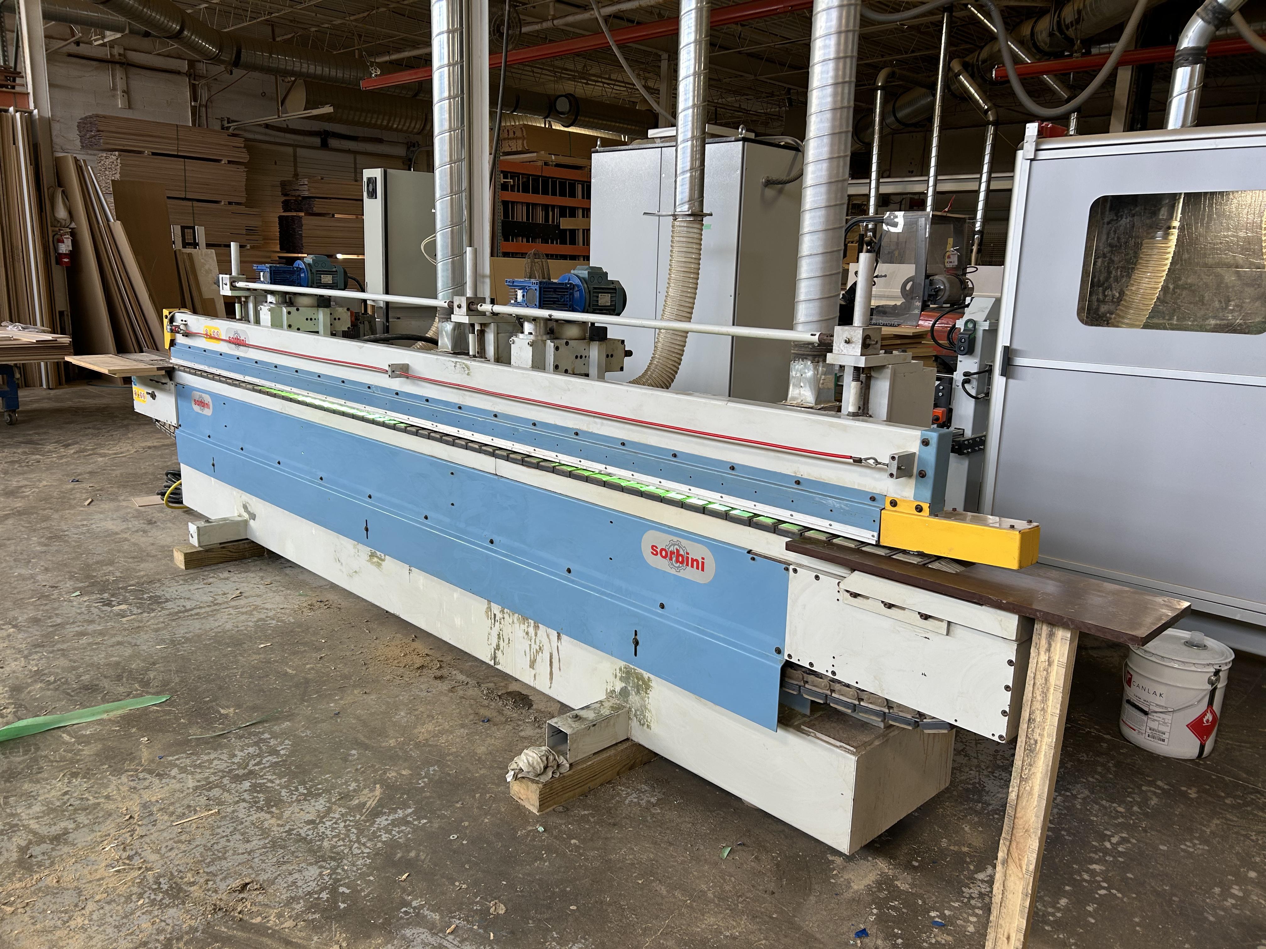 Used Sorbini UV Edge Coating Machine