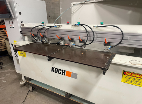 Used 2013 Koch Sprint PTP Classic Dowel Machine