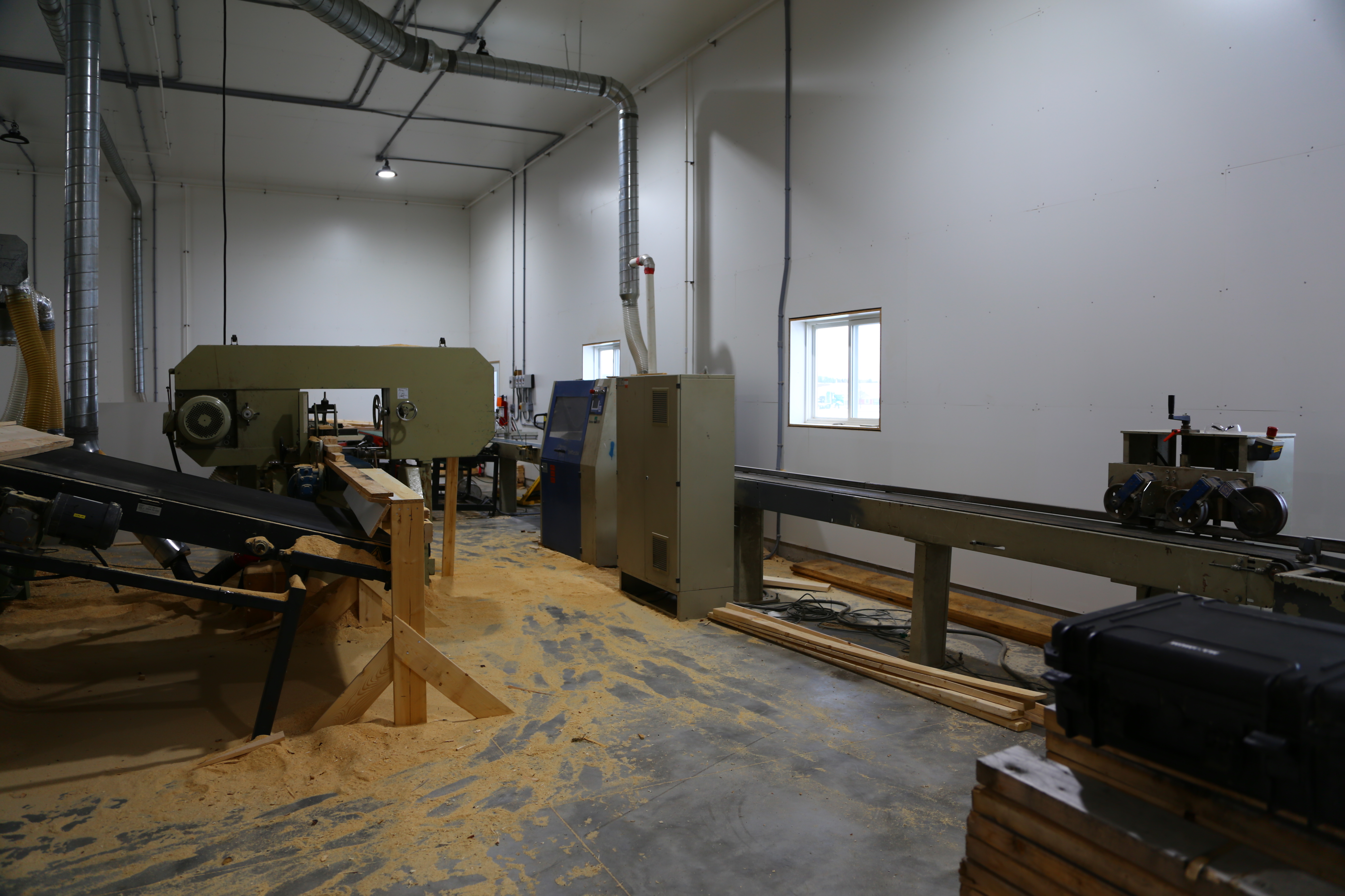 Used 2002 Weinig Dimter OptiCut 200 - 4 R Optimizing Cross Cut Saw