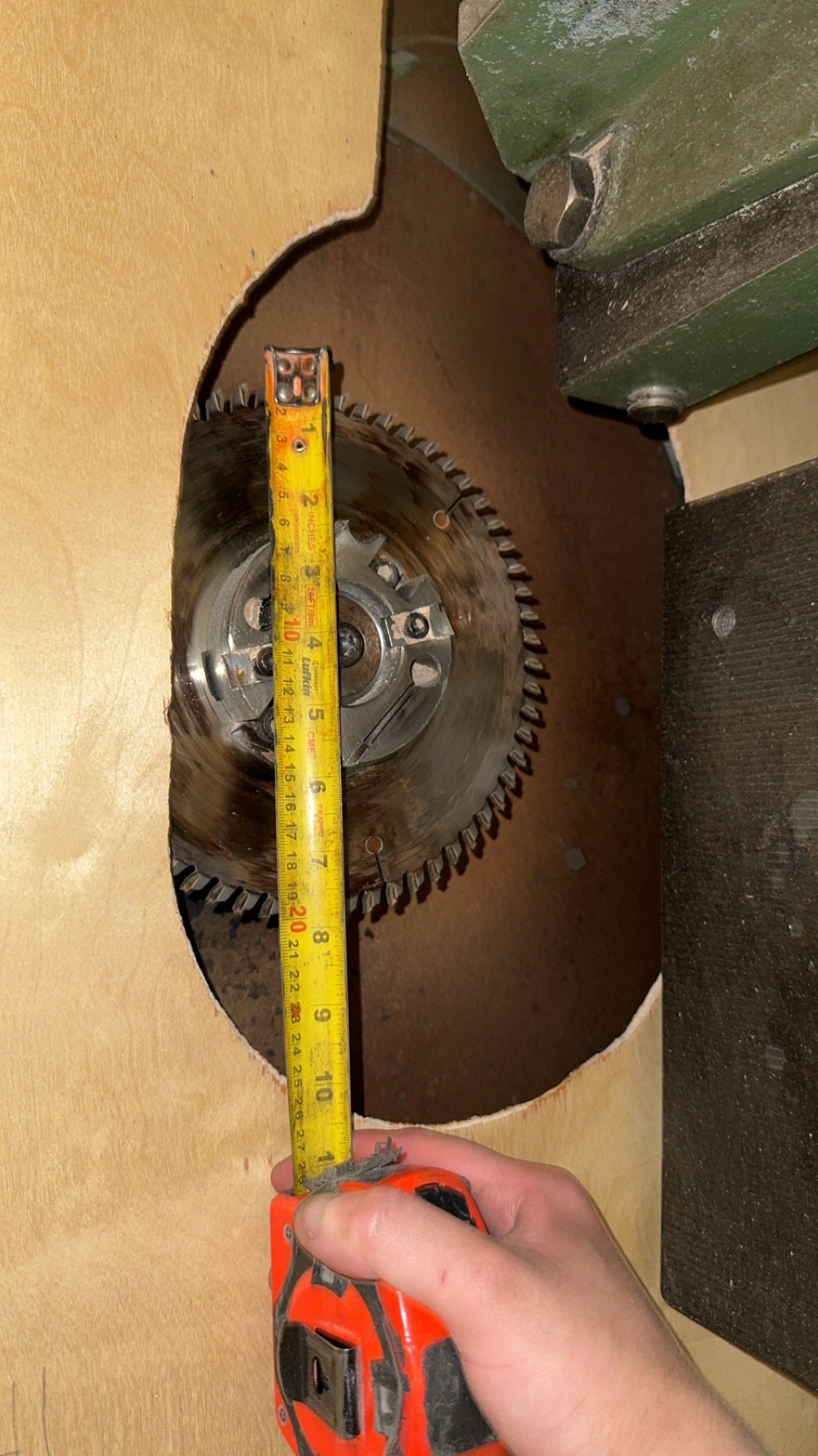 Used 1987 Bacci TSG 2T Round End Tenoner