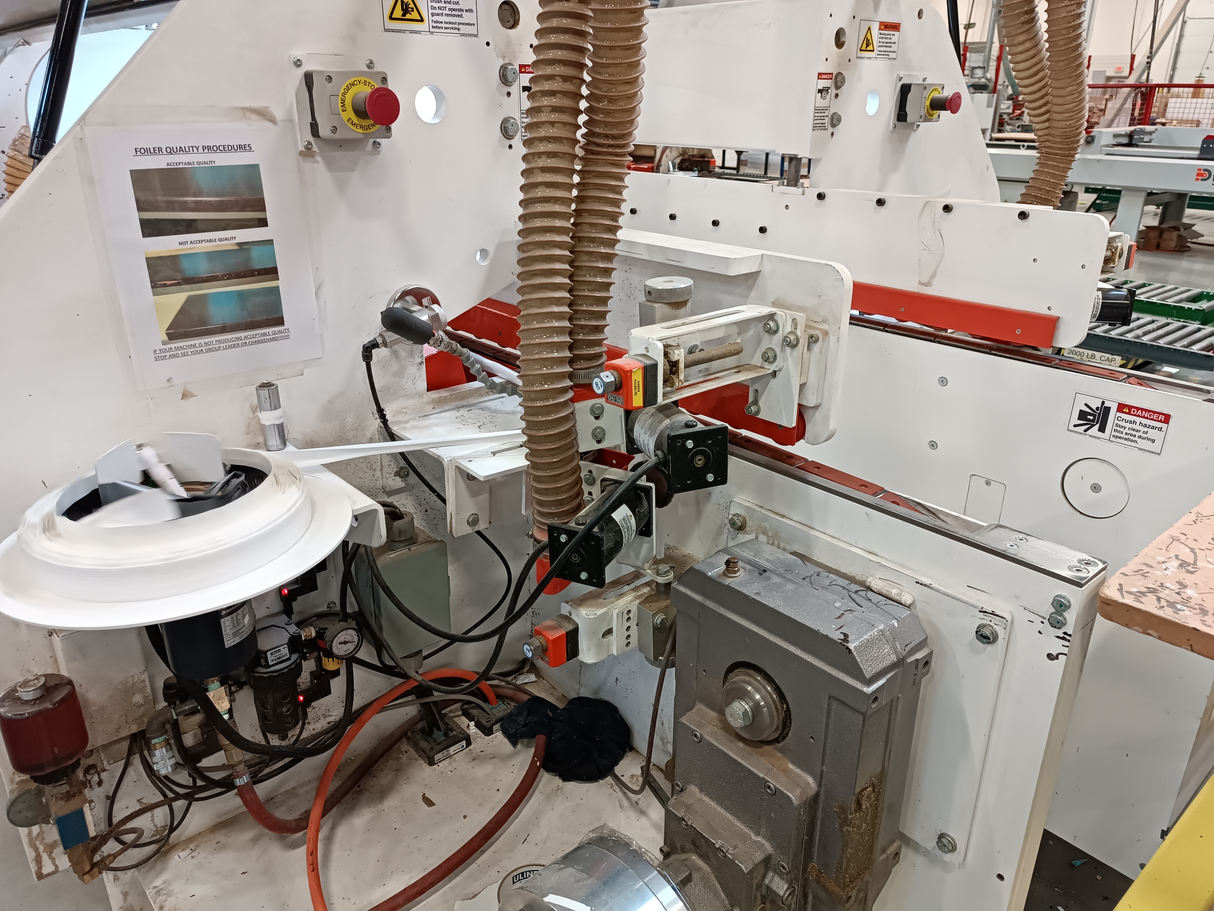 Used 2019 Voorwood  L217NH double sided edge foiler