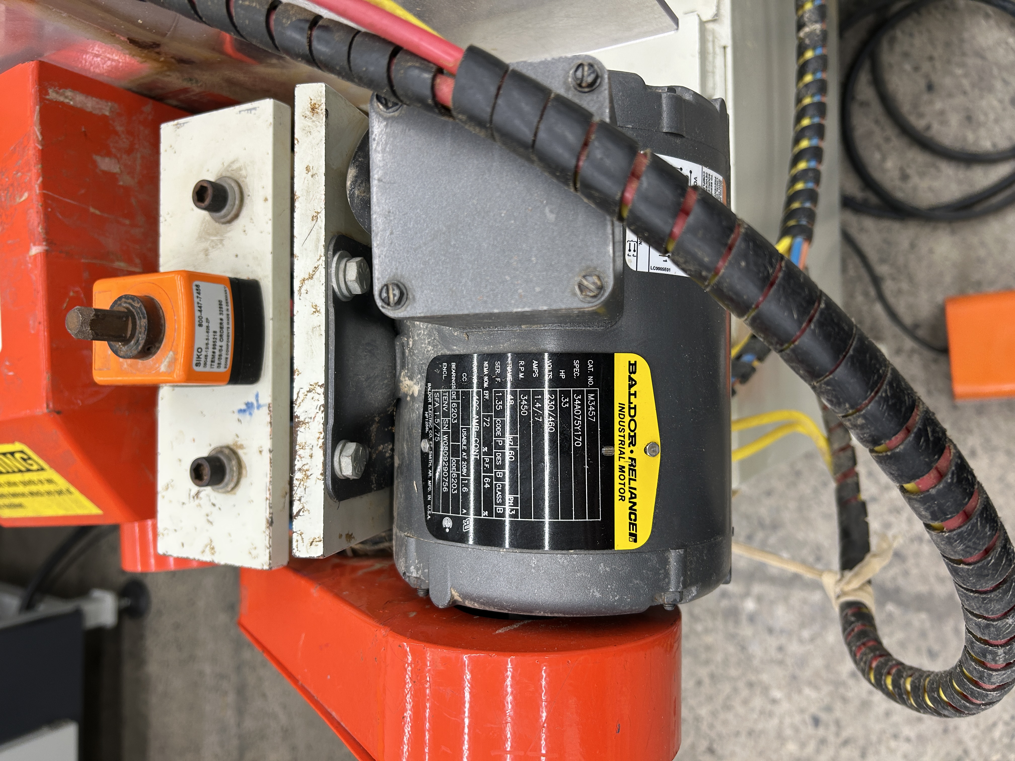 Used Unique 313 Mitre Door Machine