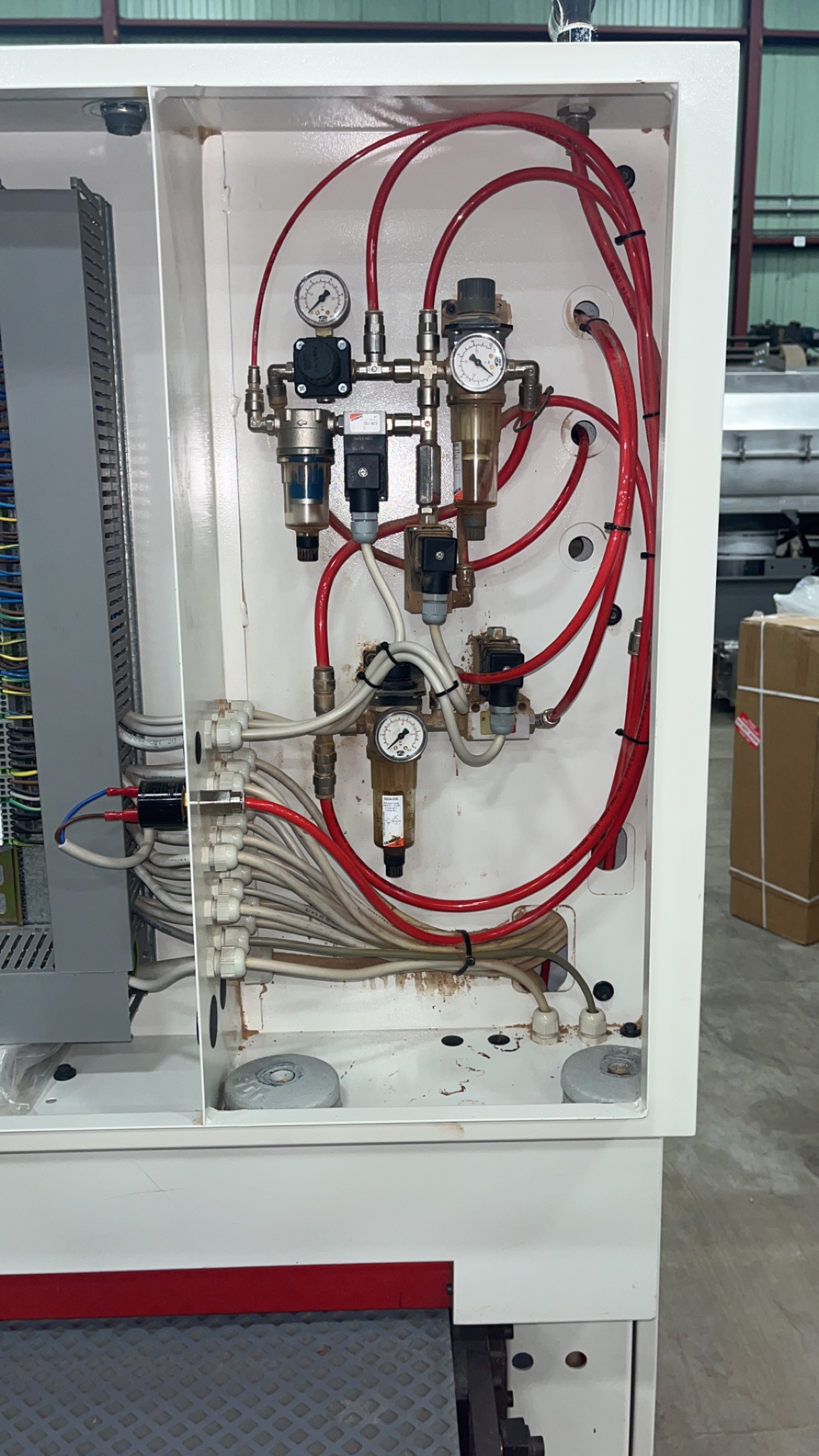 Used 2003 SCM Sandya 5  - 43'' 2 Head Automatic Wide Belt Sander