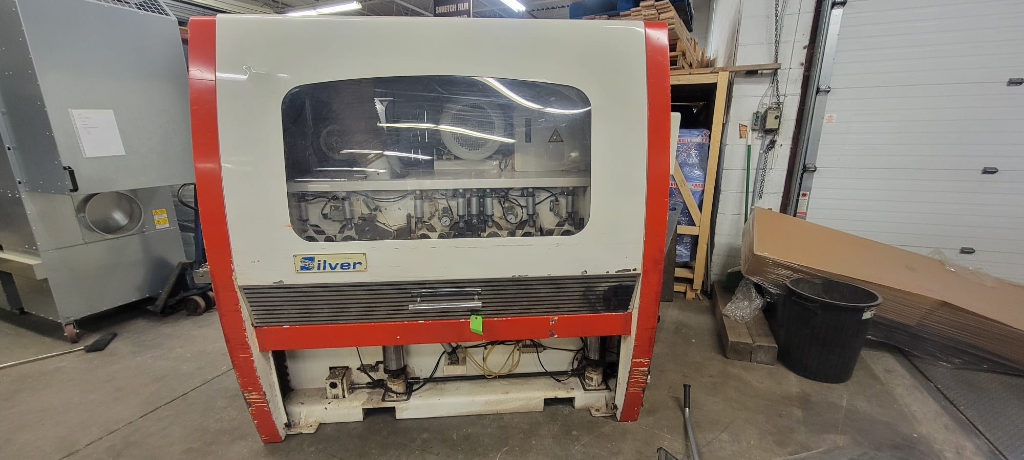Used 2008 Silver SGM-268P Double Sided Planer