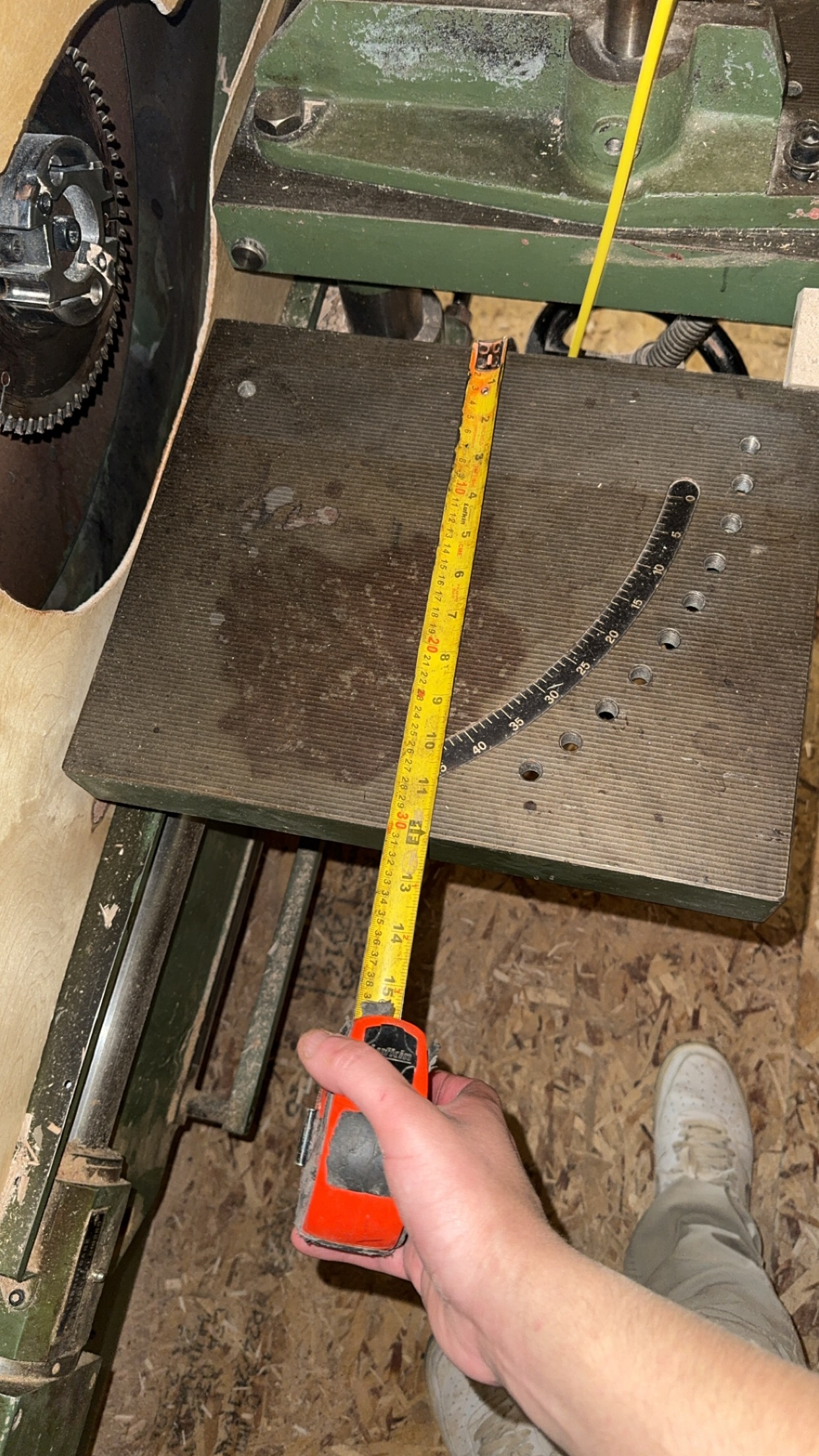 Used 1987 Bacci TSG 2T Round End Tenoner