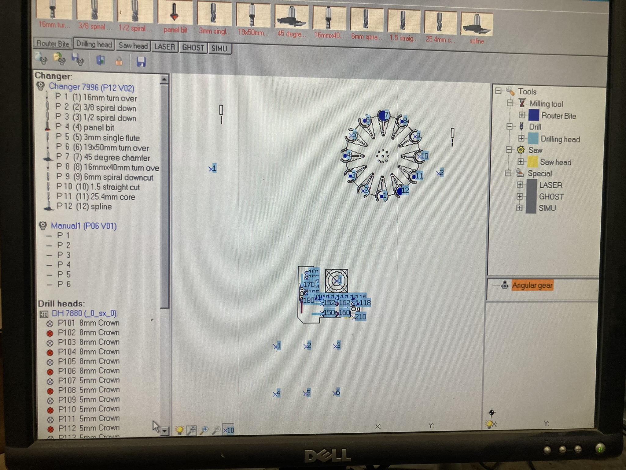 Used 2013 Holz-Her Pro-Master 7018