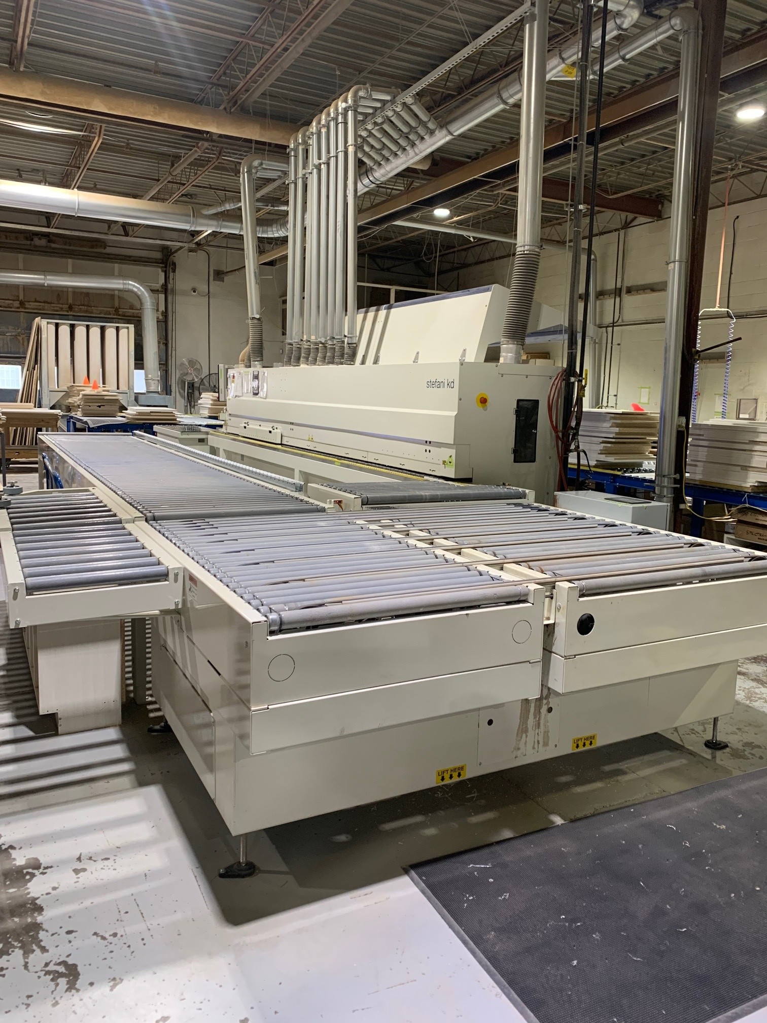 Used 2020 SCM Stefani KD Automatic Edgebander with ERC Series Conveyor