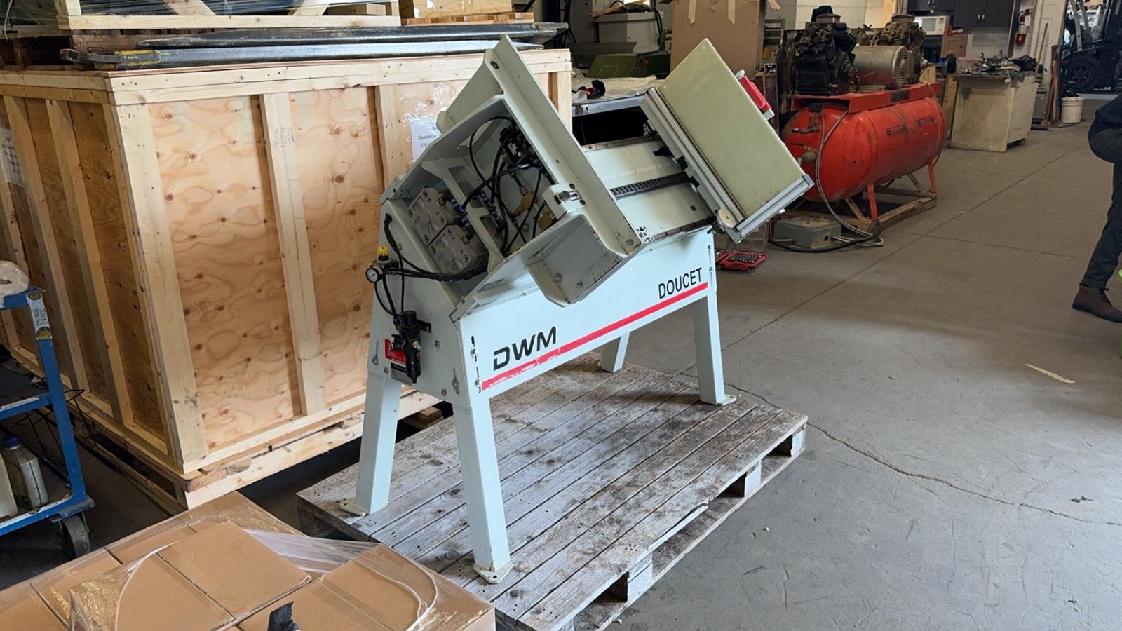 Used 2010 Doucet DWM-42 Drawer Assembly Clamp