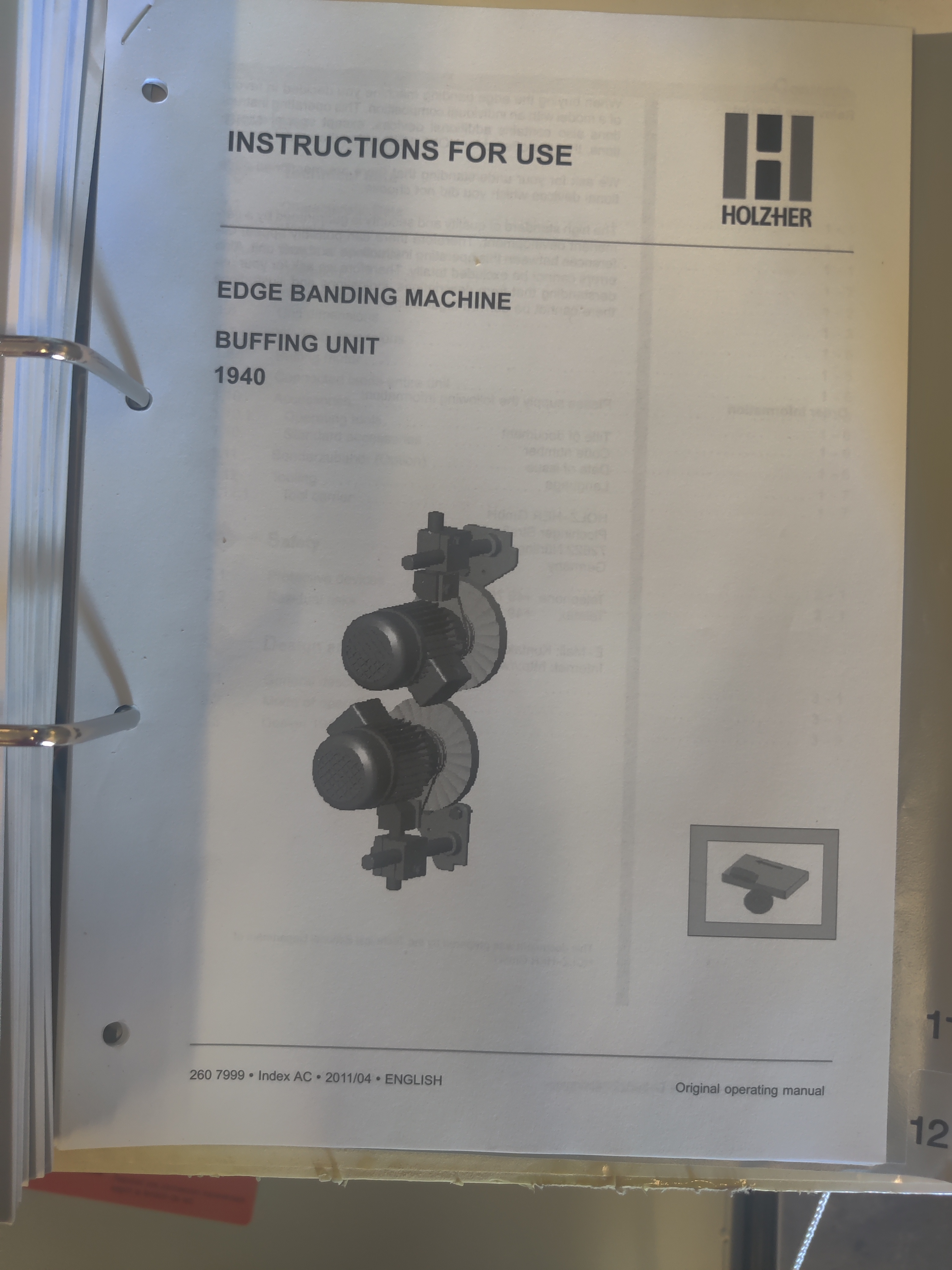 Used Holz-Her Auriga 1308XL Edgebander