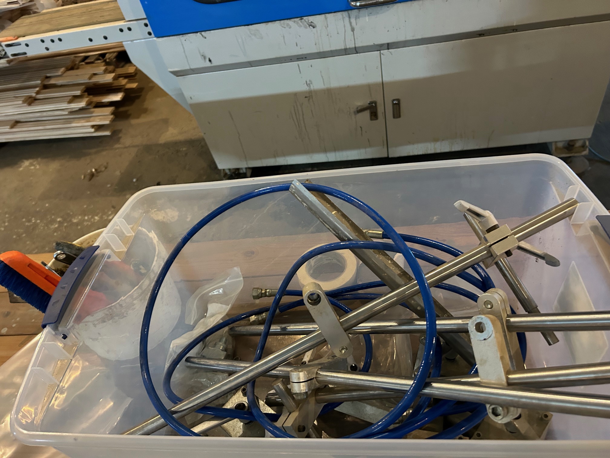 Used 2010 Cantek / BigToyo Sprater / Graco Airless Refit Linear Spray Line